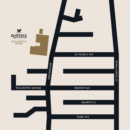 La Feria Harrogate | Map