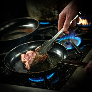 We offer a small selection of local aged steaks if our famous rotisserie chicken al-andalus doesn’t float your boat. 

Perfectly cooked, served with chips and perhaps a spicy mojo picon sauce on the side, our delicious sirloin is best accompanied by a full red wine from Ribera del Duero or a Priorat from Catalonia.

#laferia #spanishtapas #harrogaterestaurants