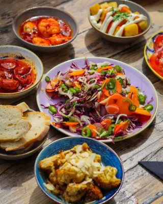 A spread of classic La Feria tapas, perfect for sharing on a lovely sunny day on the terrace. 

#laferia #spanishtapas #harrogaterestaurants
