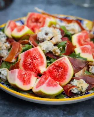 It’s back! Our most popular special ever is our lovely fig, jamon Serrano and Picos blue cheese salad. 

Sweet, savoury and salty, it’s just the perfect summer salad and returns only whilst the figs are at their sweetest and most succulent. 

We hope you enjoy it.