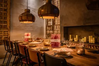Christmas parties, the La Feria way.

Our restaurant offers a warm and characterful setting for festive gatherings, with generous tapas, Spanish wine and plenty of space to celebrate around the table.

Christmas bookings are now open. Call us on 01423 538 181 or enquire through our website to start planning your party. 

#laferia #spanishtapas #harrogaterestaurants